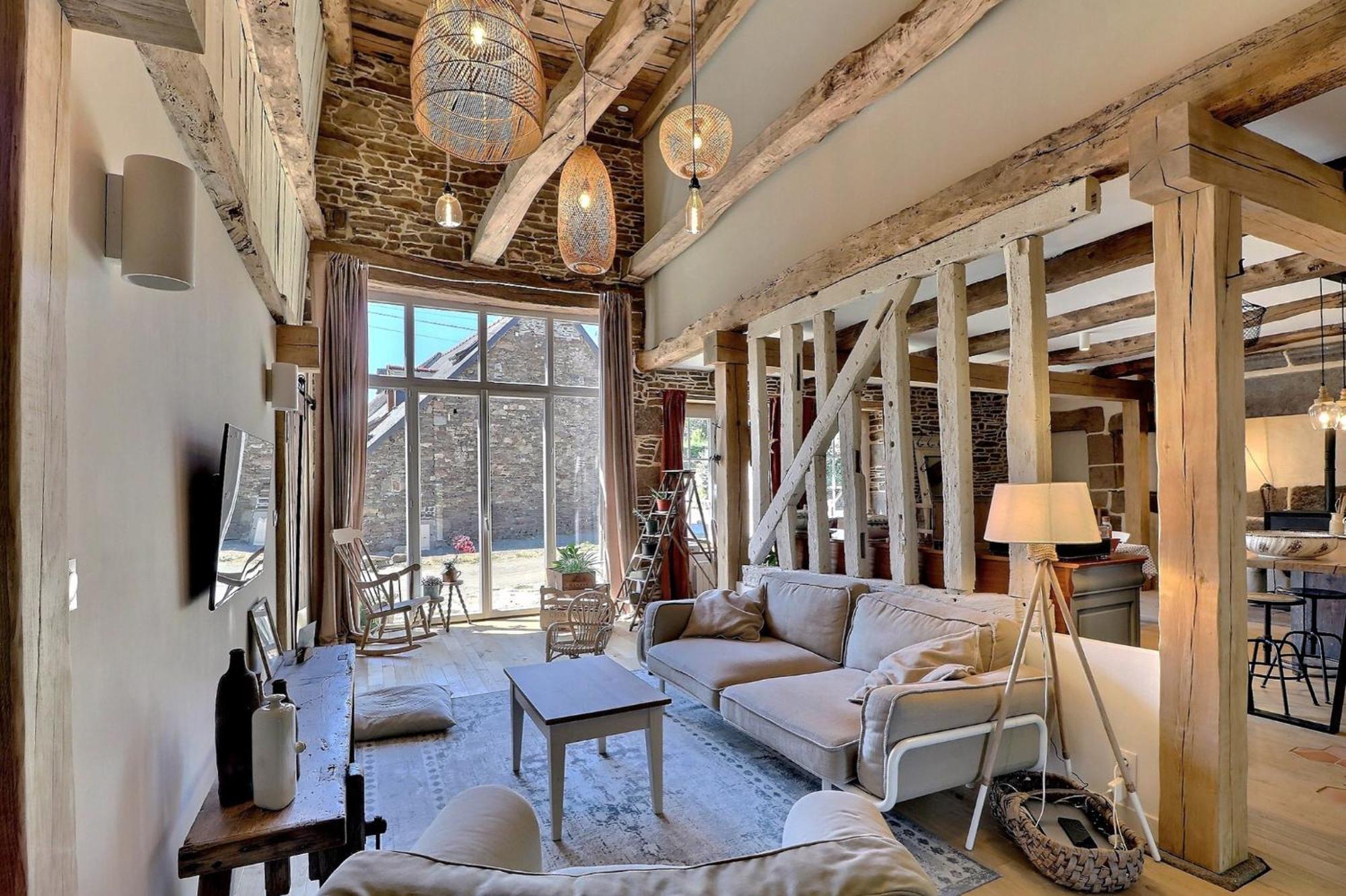 Bed and Breakfast Agritourisme Abae Sougeal Екстер'єр фото