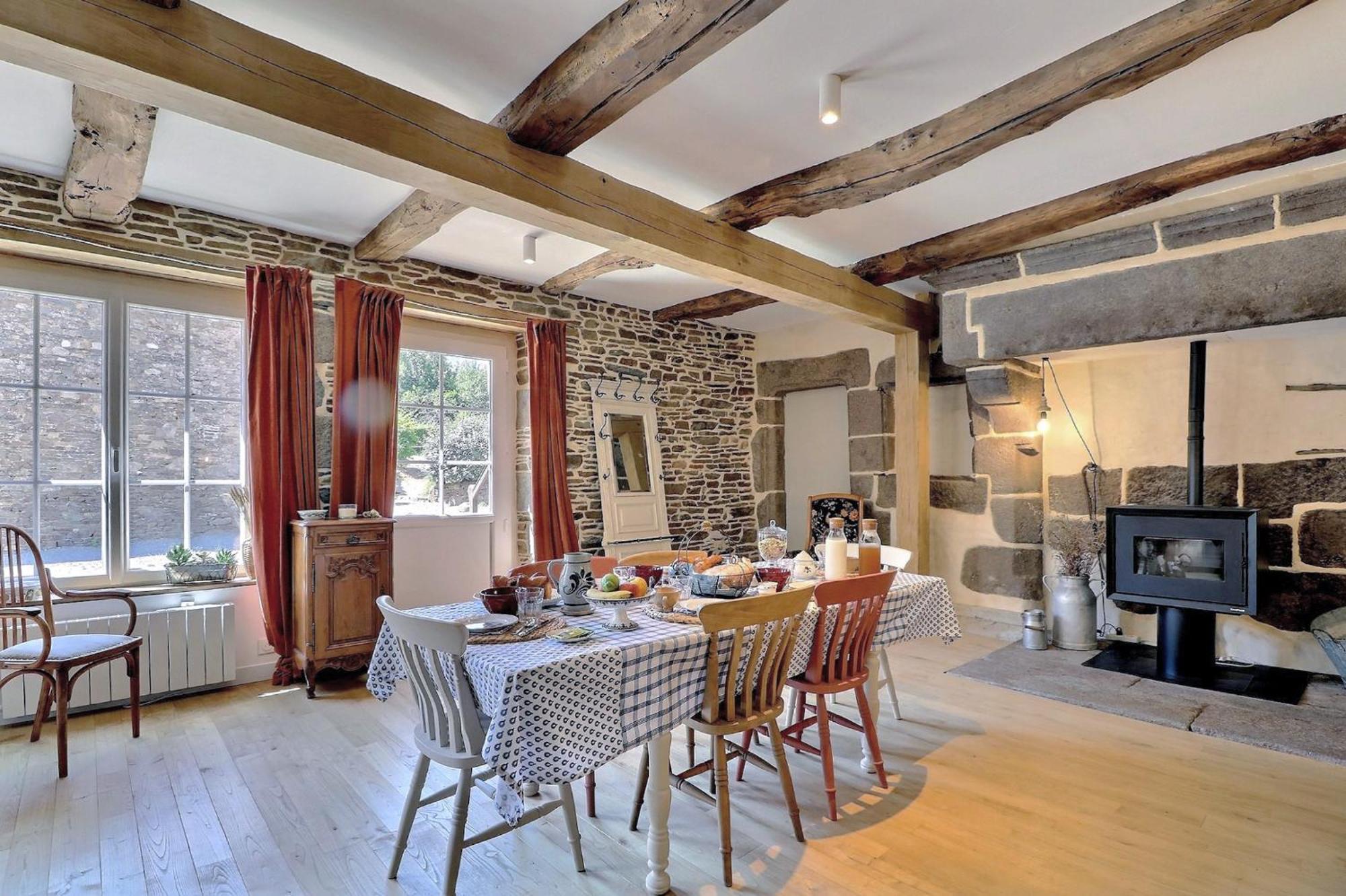 Bed and Breakfast Agritourisme Abae Sougeal Екстер'єр фото